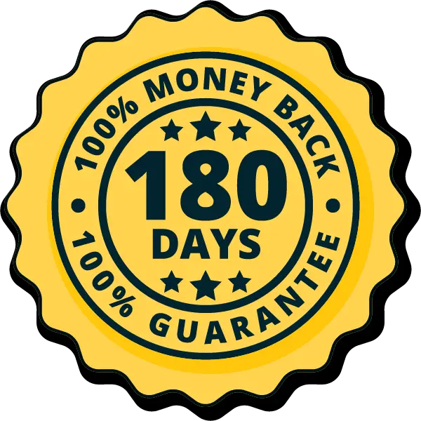 Finessa 60 day money back guarantee badge